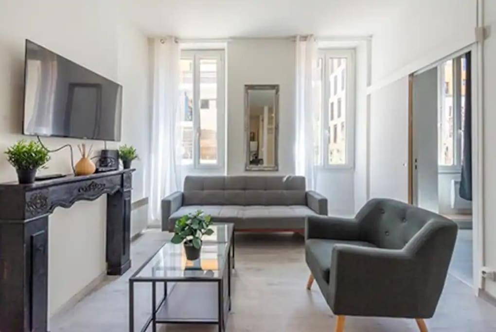 T2 Appartement Lumineux A La Joliette Marsiglia Esterno foto